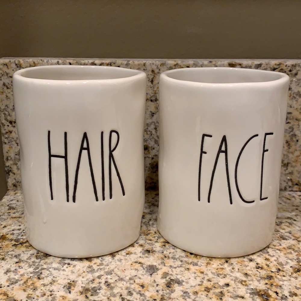 RAE DUNN Artisan Collection HAIR & FACE Organizers